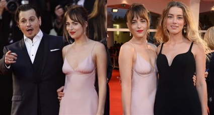 داكوتا جونسون تنفي معرفتها بأذية آمبر هيرد لجوني ديب: لا تورطوني في هذا الأمر