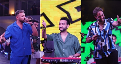 أعضاء فريق &quot;واما&quot; في حفل اساحل الشمالي