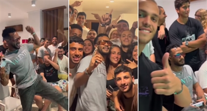 محمد رمضان مع جمهوره