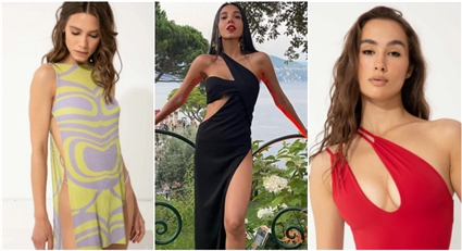 سلمى أبة ضيف وملابس العلامة التجارية ELMA