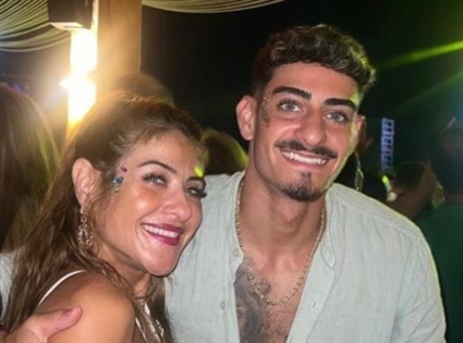 هيدي كرم وابنها