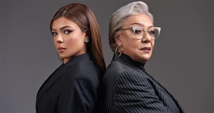 ناهد السباعي ووالدتها ناهد فريد شوقي