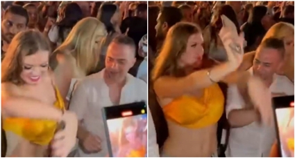 حسام حبيب والراقصة ديانا