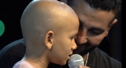 أحمد سعد والطفل