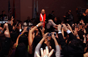 رامي خلال حفلاته بأمريكا وكندا