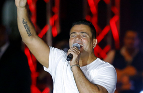 عمرو دياب في حفل &quot;عيون موسى&quot;