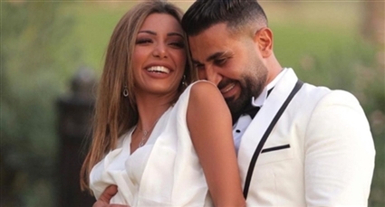 أحمد سعد وزوجته علياء بسيوني