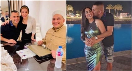 هشام ربيع وزوجتيه