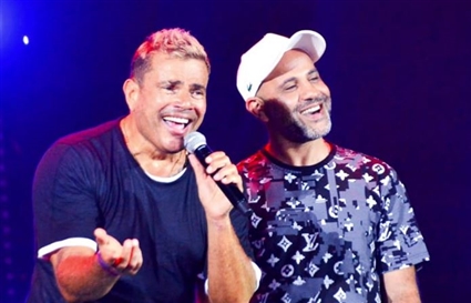 عزيز الشافعي وعمرو دياب