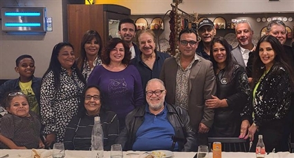 يحيى الفخراني وإلهام شاهين في كواليس المهرجان