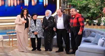 نجوم الدراما في معكم منى الشاذلي