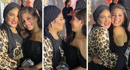 مايان السيد مع والدتها