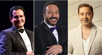 مدحت صالح وعلي الحجار ومحمد ثروت