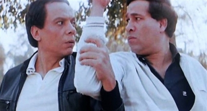 سعيد صالح وعادل إمام