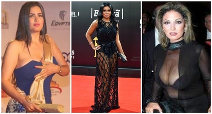 نهلة سلامة ورانيا يوسف وسما المصري