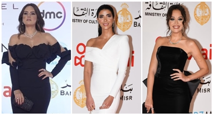 الأبيض والأسود في المهرجان