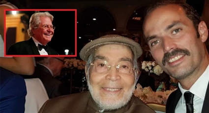 حسن يوسف وابنه عمر وحسين فهمي