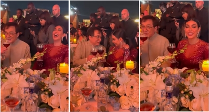 ياسمين صبري وجاكي شان