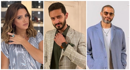 فراج ويوسف عثمان وريهام عبد الغفور