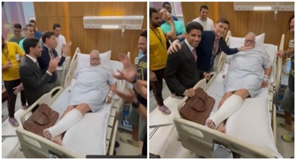 صورة من كواليس فيلم أخي فوق الشجرة