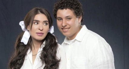 دينا وابنها علي