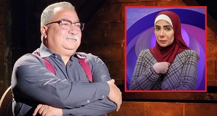 إبراهيم عيسى ومنى زكي