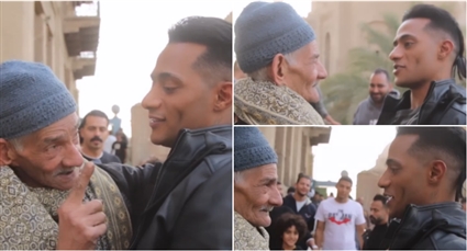 محمد رمضان وواحد من جمهوره