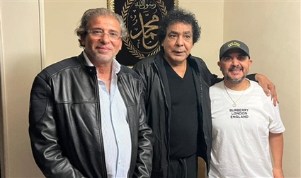 وليد سعد ومحمد منير وخالد يوسف