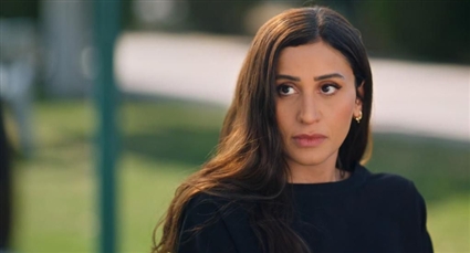 دينا الشربيني في مشهد من الحلقة الثالثة