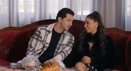 دينا الشربيني وشريف سلامة