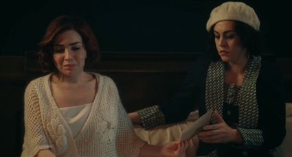 مي عز الدين ويسرا كرم في مشهد من سوق الكانتو