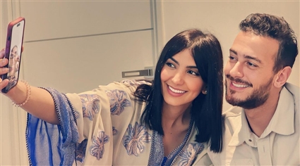 سعد لمجرد وزوجته