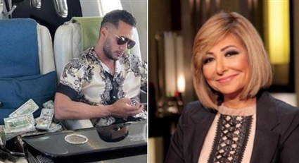 لميس الحديدي ومحمد رمضات