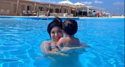 فيفي عبده وحفيدها