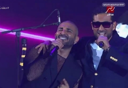 أحمد سعد وعمرو سعد