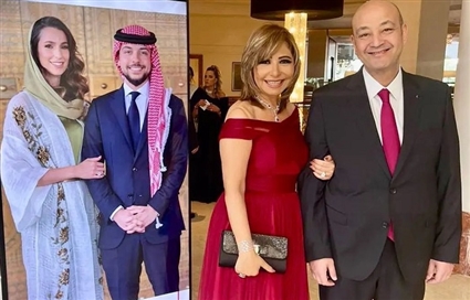 عمرو أديب ولميس الحديدي