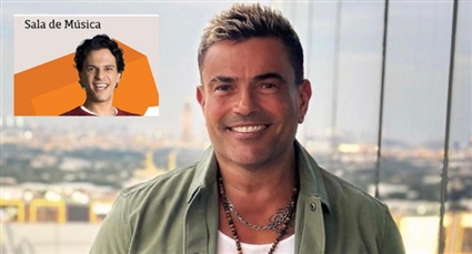 عمرو دياب والملحن البرازيلي