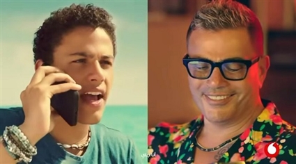 عمرو دياب وعبد الله 