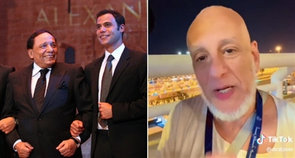 مجدي إمام وعادل إمام وابنه محمد