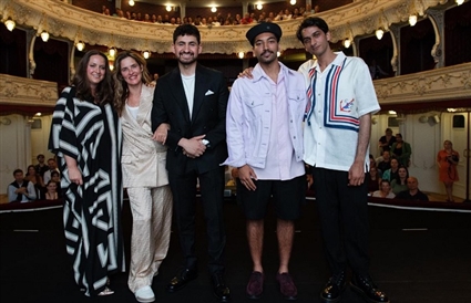 أمير المصري عقب عرض فيلم In Camera بمهرجان كارلوفي فاري