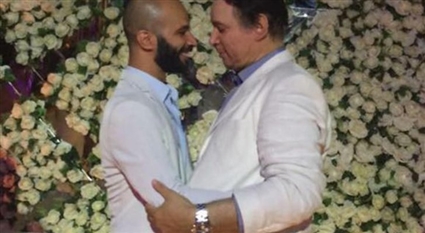 إيمان البحر درويش وابنه