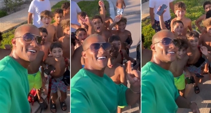 محمد رمضان والأطفال