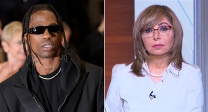 لميس الحديدي وترافيس سكوت