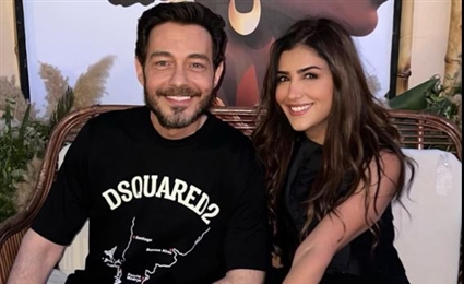 مي عمر وأحمد زاهر