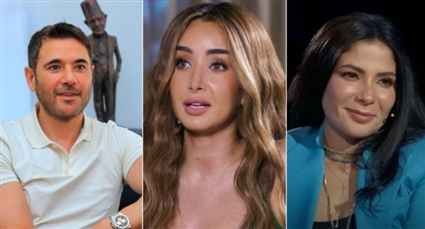 هنا الزاهد ومنى زكي وأحمد عز