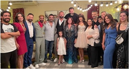 إلهام شاهين من كواليس مسلسل ألفريدو