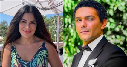 آسر ياسين وصبا مبارك