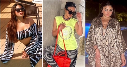 هيفاء وهبي بطباعة حيوانات في صيف 2023