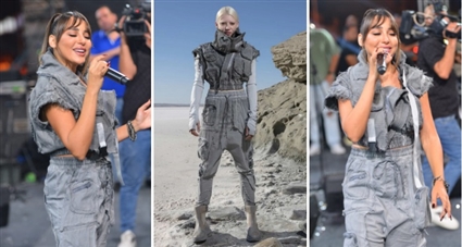 ساندي في حفل الكوربة