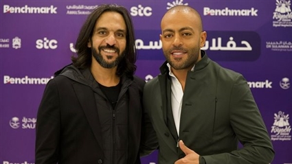 تامر عاشور وبهاء سلطان